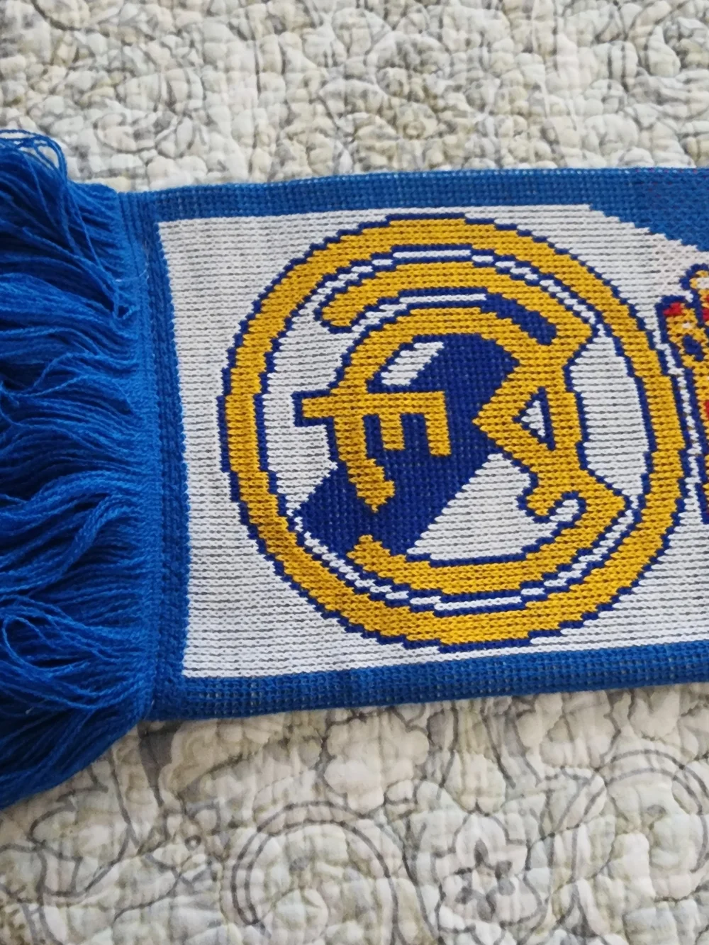 Soccer Adidas Real Madrid Blue Fan Scarf